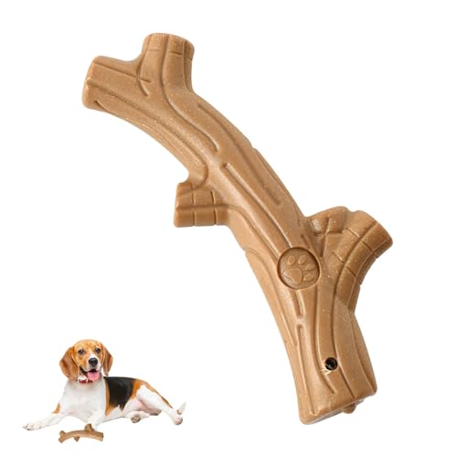 Zubehors Hundespielzeug für Aggressive Kauer,Pet Molar Toy Bone, Robustes Hundespielzeug zum Beißen, Chewers' Delight, unzerstörbares Beißspielzeug, Welpen-Backenzahn-Spielzeugknochen zur von Zubehors