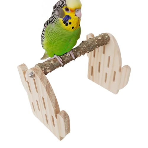 Zubehors Papageienbarsch,Vogelständer für Papageien, Vogelspielständer in Kaktusform, Kreatives Vogelkäfig-Übungsspielzeug, Sitzstangen-Spielplatz für Papageien, Wellensittiche, Sittiche, von Zubehors