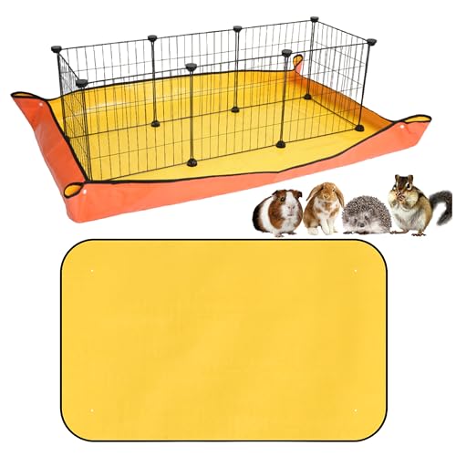 Zuisfau Wasserdichte Meerschweinchen-Käfig-Auskleidung, 150 x 100 cm, extra dicker PVC-Boden für Kaninchenstall, C&C-Käfig, Laufgitter, Schmutzfang, Schnappkanten, für den Innen- und Außenbereich Zuisfau Wasserdichte Meerschweinchen-Käfig-Auskleidung, 150 x 100 cm, extra dicker PVC-Boden für Kaninchenstall, C&C-Käfig, Laufgitter, Schmutzfang, Schnappkanten, für den Innen- und Außenbereich von Zuisfau