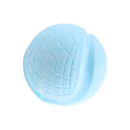 Hundetraining Ball - tragbare interaktive Hundebälle, quietschende Hundetraining Ball | TPR Foam Welpe Chewing & Interactive Toy, Welpe Kautekugel für Haustiere Engagement beißen, 2,95x2,95 Zoll von Zunetsutock