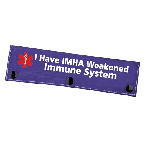 IMHA Hundeleinenhülse I Have IMHA geschwächtes Immunsystem, medizinische Warnleine für Hunde (geschwächtes Immunsystem) von Zuo Bao