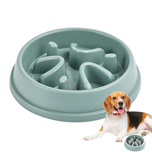 Slow-Feeder-Hundenäpfe – Hundefutternäpfe, Rutschfester Hunde-Slow-Feeder | Slow Feeder Anti-Choking Pet Healthy Eating Bowl | Anti-schluckender Hunde-Puzzle-Futterspender | Slow-Feeder-Napf Für Katze von Zvn Zojne