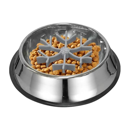 Slow Feeder Hundenapf – Hundenäpfe Zur Verlangsamung Des Fressens | Slow Feeder Bowl Für Schnellfresser | Silikon-Slow-Food-Schüssel | Lebensmittelechte, Rutschfeste, Spülmaschinenfeste Maze-Hundegesc von Zvn Zojne