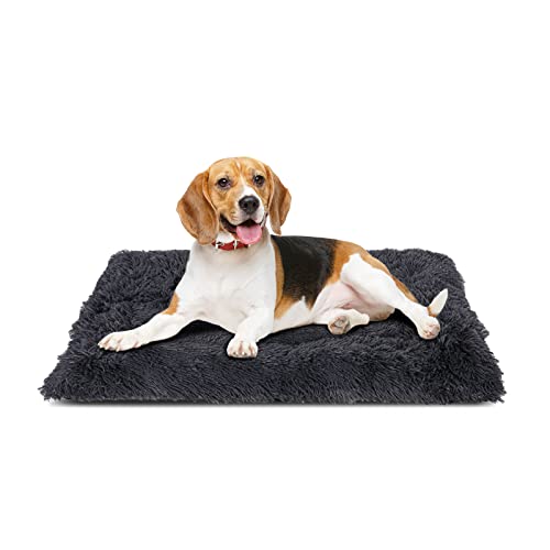 Zvonema Plüsch HundeBett, Hundekissen Grosse Hunde, Waschbar Hundekorb Hundematte, rutschfeste Hundesofa Hundematratze für Mittelgroße Hunde und Katzen (61 * 79 cm) von Zvonema