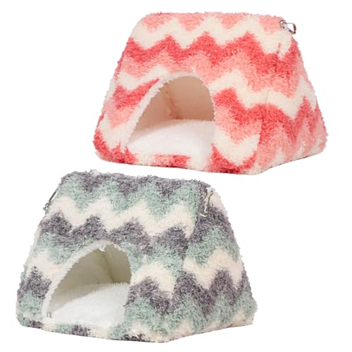 Vogel-Sitzstange, Hängematte/Bettzelt für Papageien, Wellensittiche, pelzige Decke für kleine, große Papageien, Spielzeug Vogel-Sitzstange, Hängematte/Bettzelt für Papageien, Wellensittiche, pelzige Decke für kleine, große Papageien, Spielzeug von ZwaitL