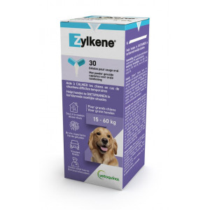 Zylkène Kapseln 450 mg für Hunde (15 - 60 kg) 30 capsules von Zylkène