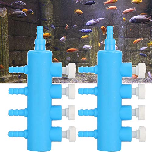 Zyyini Sauerstoffpumpenadapter, Aquarium-Luftabscheider, Spezieller Design-Spender für Aquarien (eins Punkt Vier) von Zyyini