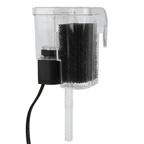 Zyyini Aquarium-Filter Zum Aufhängen, Einfache InstallationEinfache InstallationEinfache Installation 3-in-1-Aquariumfilter für Aquarien (EU-Stecker) von Zyyini