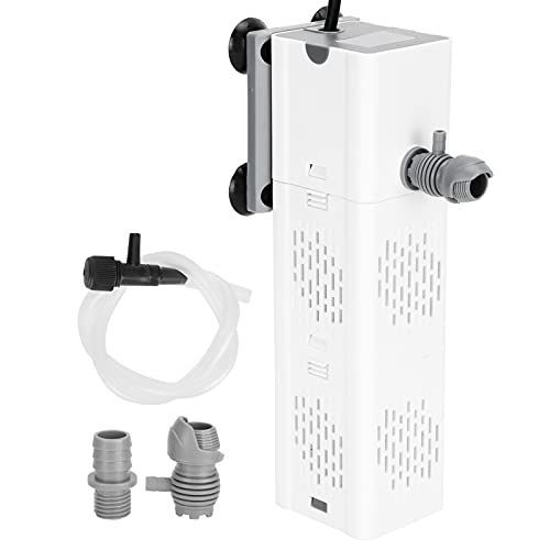 Zyyini Aquarium-Innenfilter, Aquarium-Filter, Aquarium-Wasserpumpenfilter (EU-Stecker 220V) von Zyyini