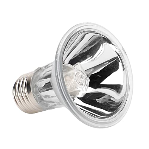 Zyyini Sunbathe Heat Bulb, Kalziumergänzung, Vollspektrum-Sonnenlampe für Reptilien und Amphibien (220V 50W) von Zyyini