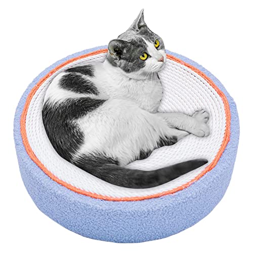 Katzenkratzbrett Sisal-Katzenkratzbrettnest Gesundes und umweltfreundliches Katzenkratzspielzeug Verschleißfestes Katzenkratzbecken Ersatz für Katzenkratzkissen für Katzen und Kätzchen im Innenbereich von a-r