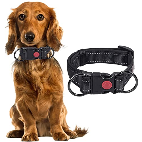 Verstellbares Hundehalsband | Weiche, Bequeme Hundehalsbänder aus Nylon - Nylon-Trainingshalsband für Welpen, kleine und mittelgroße Hunde A2/b4 von a-r