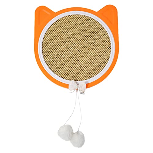 a-r Gesunde Kratzbretter für Katzen, Katzen, Kätzchen, Spielzeug, Schlafbrett mit Sisal-Material, wiederverwendbare Katzenkratzbretter mit Saugnapf A2/b12 von a-r