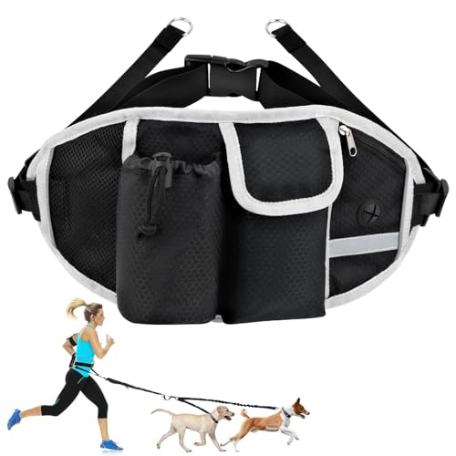 above zero Leckerlibeutel für Hunde, Hundetraining Futterbeutel, Gassi Tasche für das Hundetraining, Leckerlitasche für Hunde, Multifunktionale Futtertasche (Schwarz) von above zero