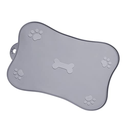 acime Futternapfmatte Für Kleine Haustiere, Futternapfmatte Aus Silikon, rutschfeste Futternapfmatte Für Hunde, Napfmatten Für Hunde Und Katzen, Für Kleine, Mittelgroße Hunde Und Katzen, Tischset von acime