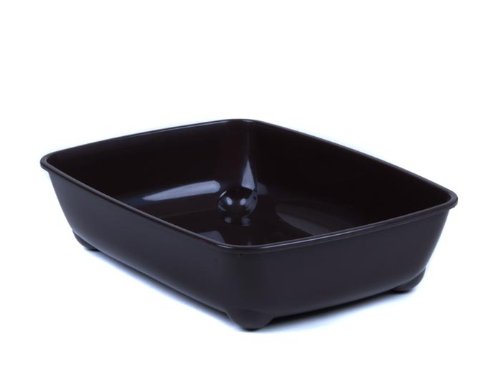 Katzentoilette Schale 42 cm schwarz von adena