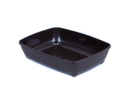 Katzentoilette Schale 50 cm schwarz von adena