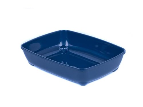 Katzentoilette Schalentoilette in 4 Grössen S M L XL Farbauswahl - Medium 42 blau von adena