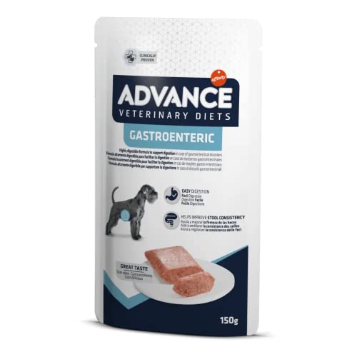 Advance Veterinary Diets Gastroenteric Nassfutter für Hunde: Multipack, 8 Beutel, 150 g von affinity ADVANCE VETERINARY DIETS