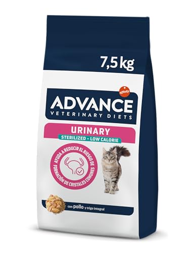 Advance Veterinary Diets Urinary Low Calorie, Katzenfutter zur Gewichtskontrolle und Schutz der Harnwege, 7,5 kg von affinity ADVANCE VETERINARY DIETS