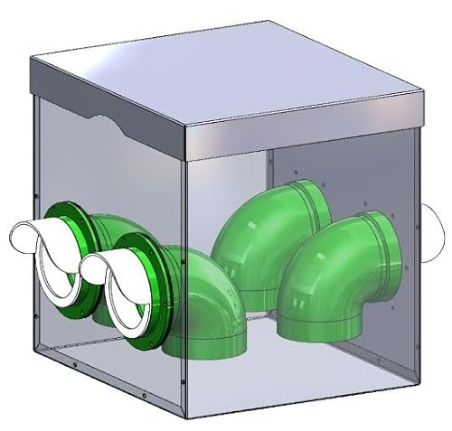 agrarking Metal Port Feeder - Futterautomat Bullauge 20kg für Hühner und Geflügel von agrarking