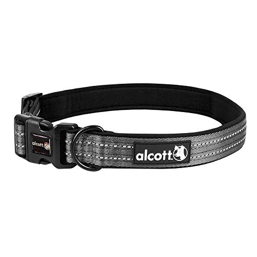 Alcott Adventure Halsband für Hunde, Extra Large, grau von alcott