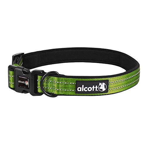 Alcott Adventure Halsband für Hunde, Extra Large, grün von alcott