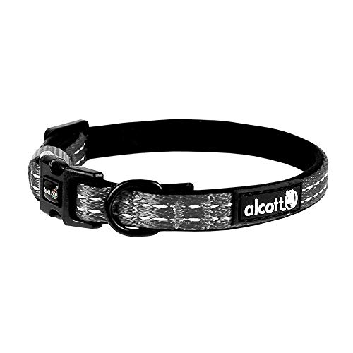 Alcott Adventure Halsband für Hunde, Extra Small, grau von alcott