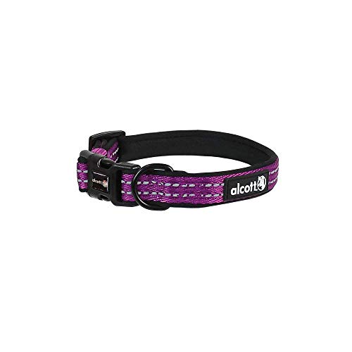 Alcott Adventure Halsband für Hunde, Small, violett von alcott