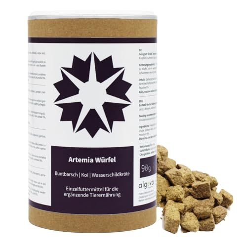 algova Artemia Würfel FD gefriergetrocknet Schwimmfutter (2L = 180g) von algova