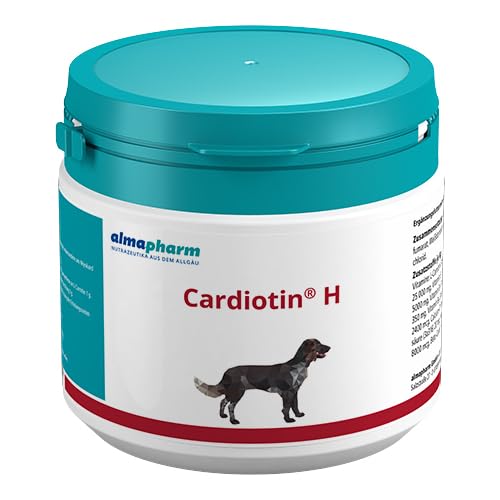 almapharm Cardiotin H für Hunde | 250 g | Ergänzungsfuttermittel für Hunde | Zur Unterstützung der Herzfunktion von almapharm