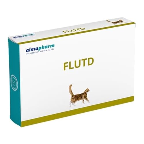 almapharm Flutd | 72 Tabletten | Ergänzungsfuttermittel für Katzen | Unterstützende Vitalstoffe für eine Starke Harnblase von almapharm