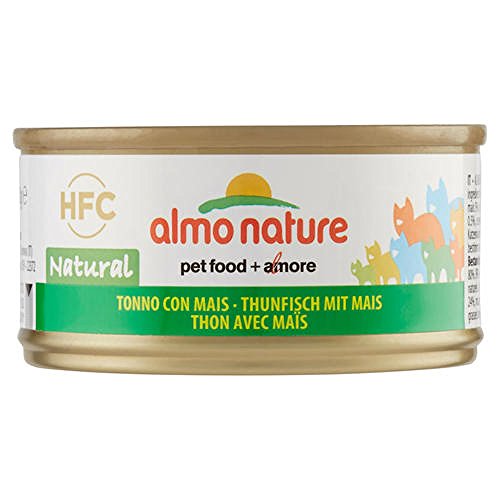 24x Almo Nature Legend Thunfisch mit Mais 70g - Katzenfutter von almo nature