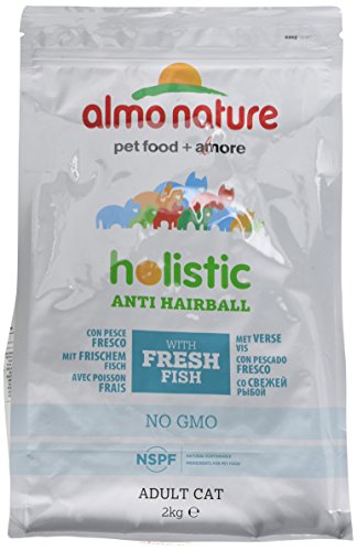 Almo Nature Anti-Haarball mit frischem Lachs für Katzen, 2 kg von almo nature