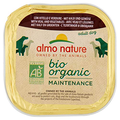 Daily Menu BIO Hundefutter mit Kalb und Gemüse (9 x 300 g) von almo nature