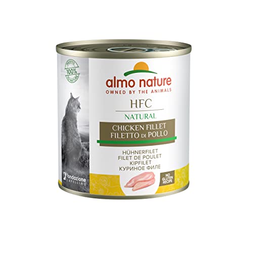 almo nature HFC Natural Katzenfutter nass - Hühnerfilet 12er Pack (12 x 280g) von almo nature