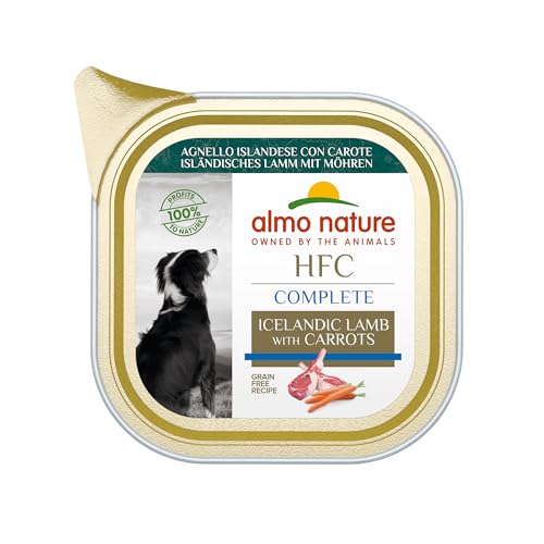 Almo Nature HFC Complete Dogs 17 x 85 g, Isländisches Lamm mit Karotten von almo nature