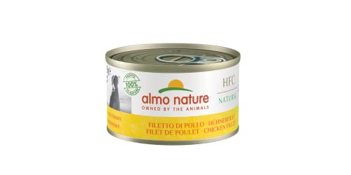 Almo Nature HFC Natural - Nassnahrung für Hunde mit Hühnerfilet ursprünglich Lebensmittelqualität und werden jetzt für Hundenahrung erwendet. von almo nature