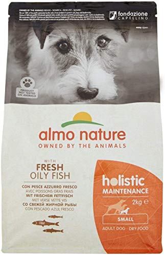 almo nature Holistic Hundefutter Small mit Fettfisch und Reis (2 kg) von almo nature