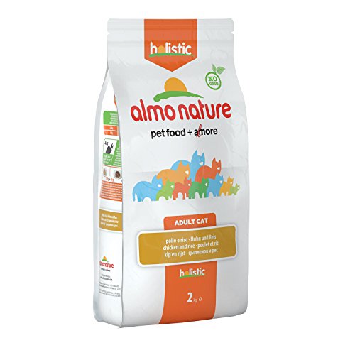 Almo Nature Holistic Maintenance Trockenfutter für Katzen mit frischem Huhn 2Kg von almo nature