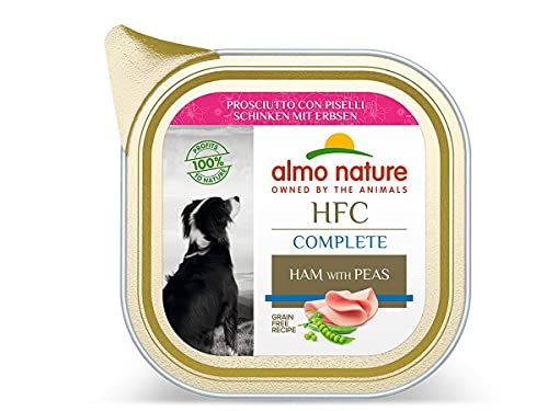 Almo Nature Made in Italy für Hunde – HFC komplett mit Schinken und Erbsen, 85 g von almo nature