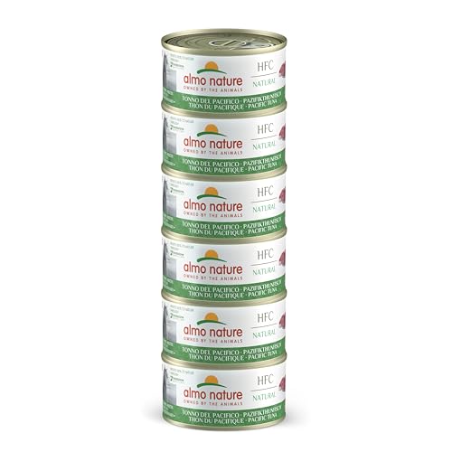 Almo Nature Megapack Katzenfutter nass - Pazifikthunfisch - 6er Pack (6x70g) von almo nature