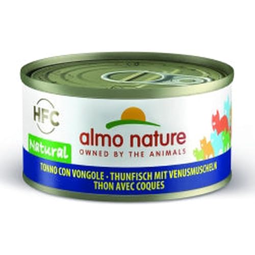 Almo Nature Thunfisch mit Venusmuscheln 70g Katzenfutter, 24er Pack von almo nature