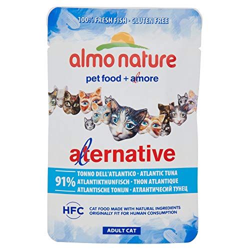 almo nature Alternative Katze Natvoer - Atlantik Thunfish - 24 x 55 g von almo nature