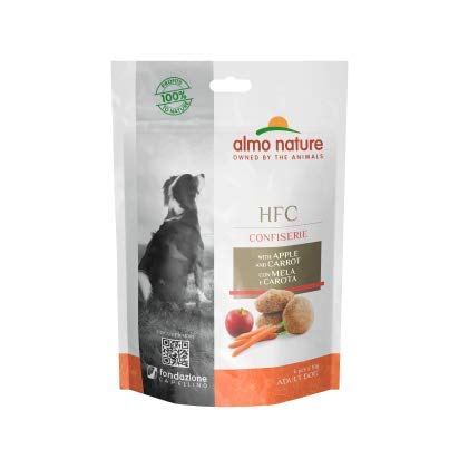 almo nature Dog Hfc Confiserie Snack Apfel und Kürbis, 60 g, 60 g von almo nature