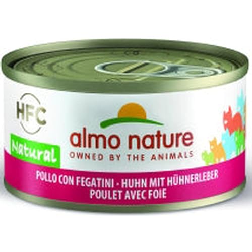 almo Nature - HFC 70 Natural - Huhn mit Leber - 24x 70 g von almo nature