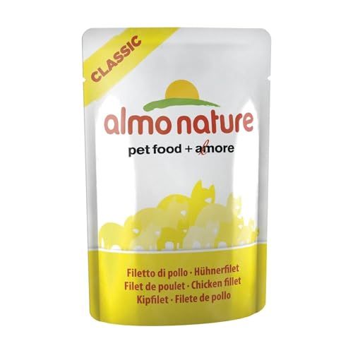 almo nature Classic Natural Huhnfilet für Katzen, 55 g von almo nature