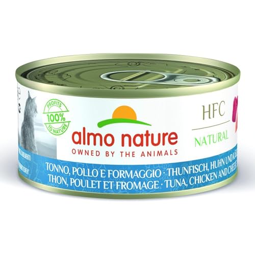 almo nature HFC Natural - Thunfisch, Huhn & Käse - 24 x 150 g von almo nature