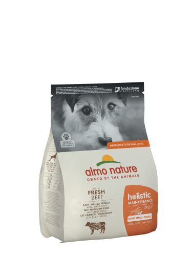 almo nature Holistic Dog Erwachsene kleine Hunde Trockenfutter Rind und Reis 2kg almo nature Holistic Dog Erwachsene kleine Hunde Trockenfutter Rind und Reis 2kg von almo nature
