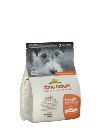 almo nature Holistic Hundefutter Small mit Fettfisch und Reis (2 kg) von almo nature